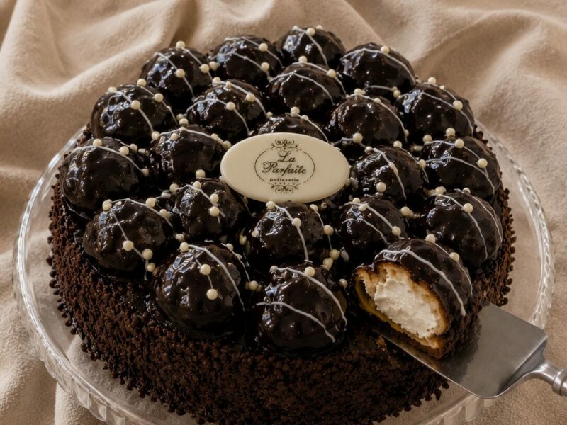 Profiterol από τα ζαχαροπλαστεία La Parfaite